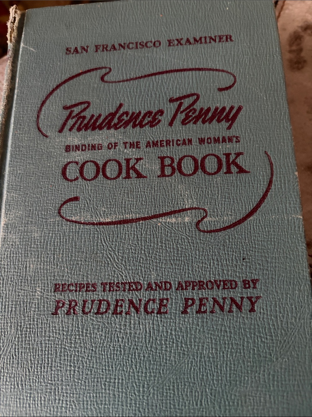 Cook Book - Light Blue Cover